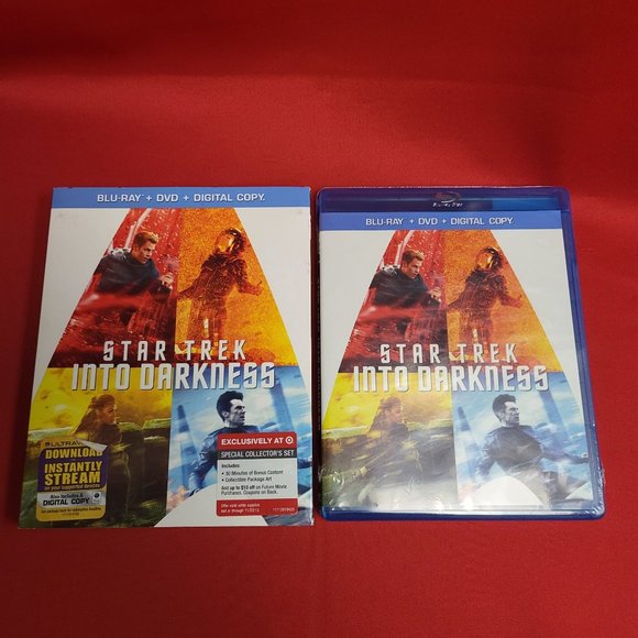 Star Trek Into Darkness 3 Disc Set Blue Ray DVD Digital Copy - Picture 9 of 14